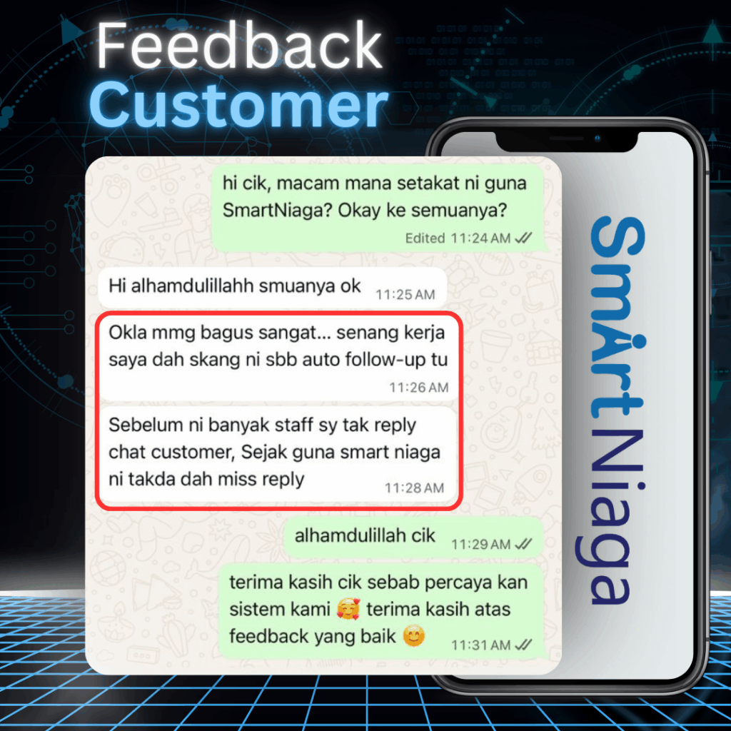 SmartNiaga CRM Feedback