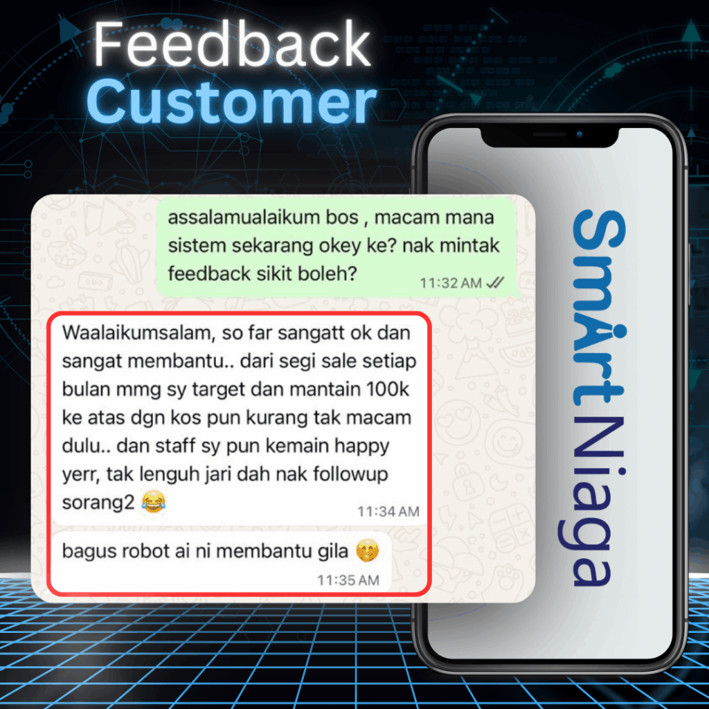 SmartNiaga CRM Feedback