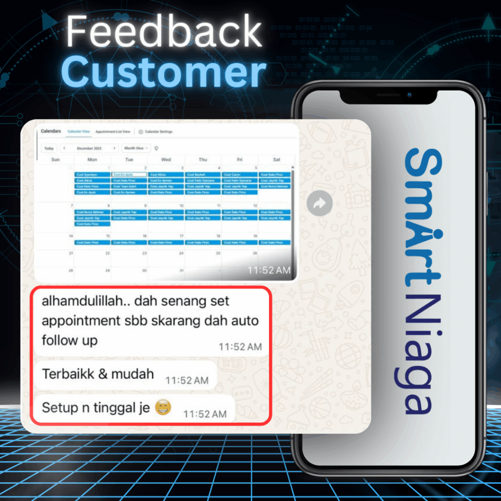 SmartNiaga CRM Feedback